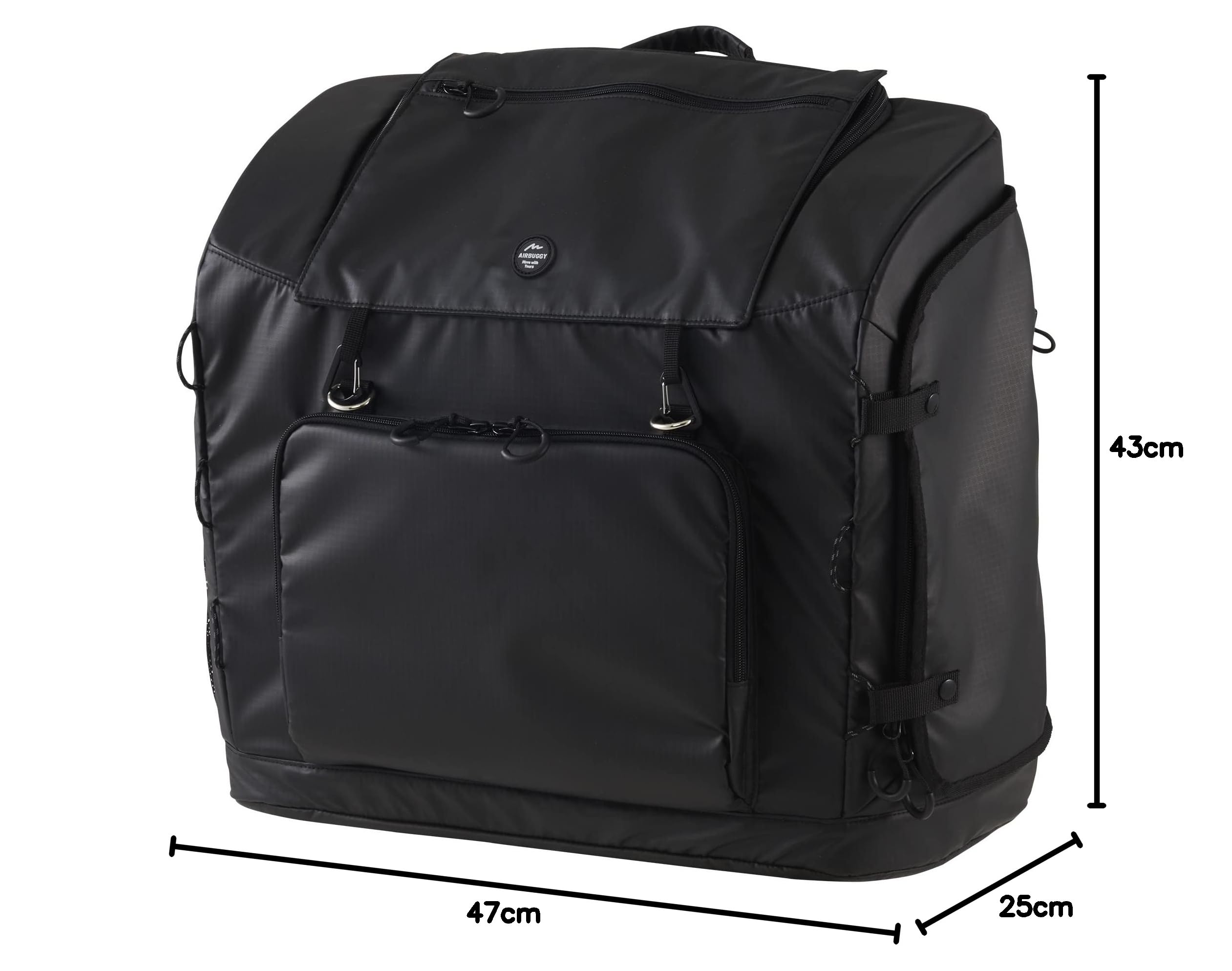 Amazon.co.jp: AirBuggy for Pet 3WAY BACKPACK CARRIER WIDE BLACK