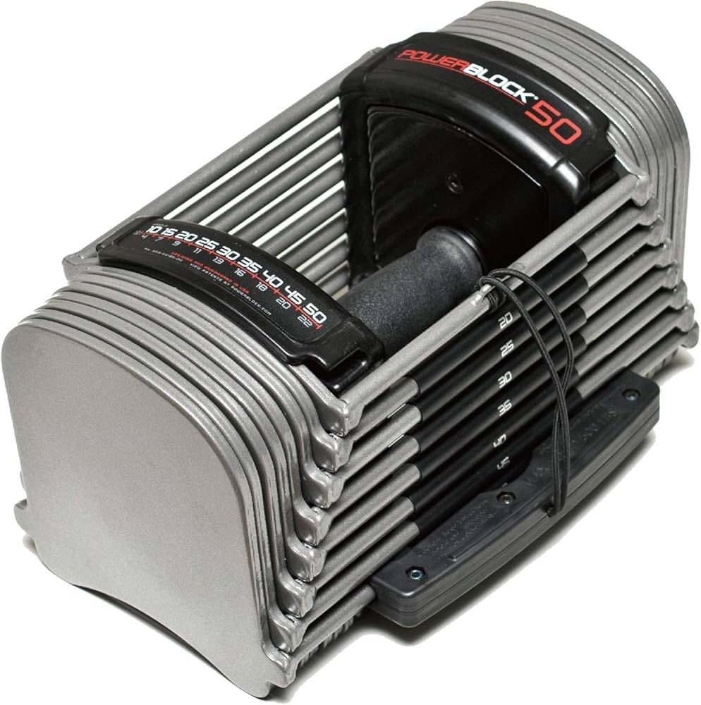 Amazon | パワーブロック SP50 (23kg×2) 可変式ダンベル 9段階(約5