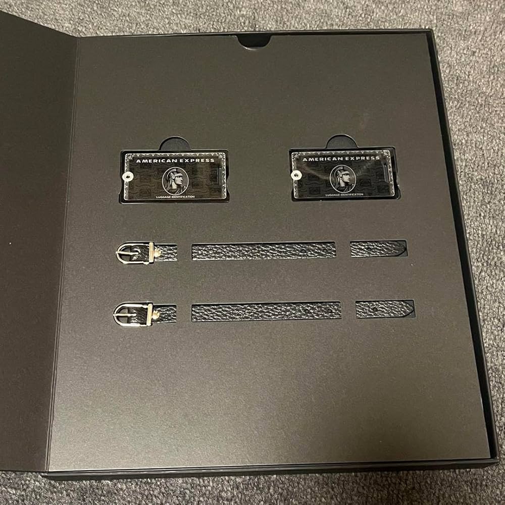 Amazon.co.jp: センチュリオン ブラックカード バゲッジタグ