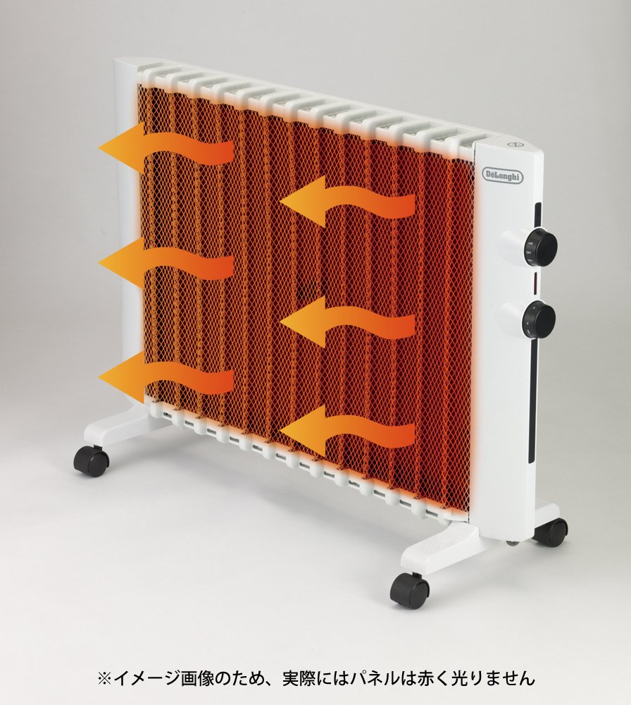 希少 Delonghi デロンギ マイカパネルヒーター HMP1200J-WH 希少