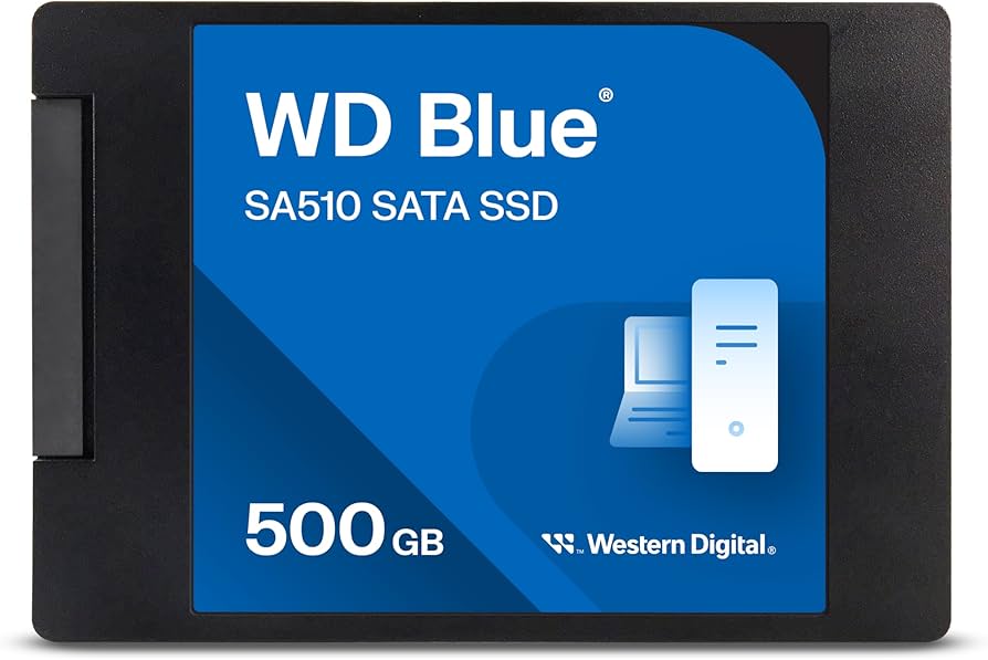 Western Digital 500GB WD Blue SA510 SATA Internal Solid State