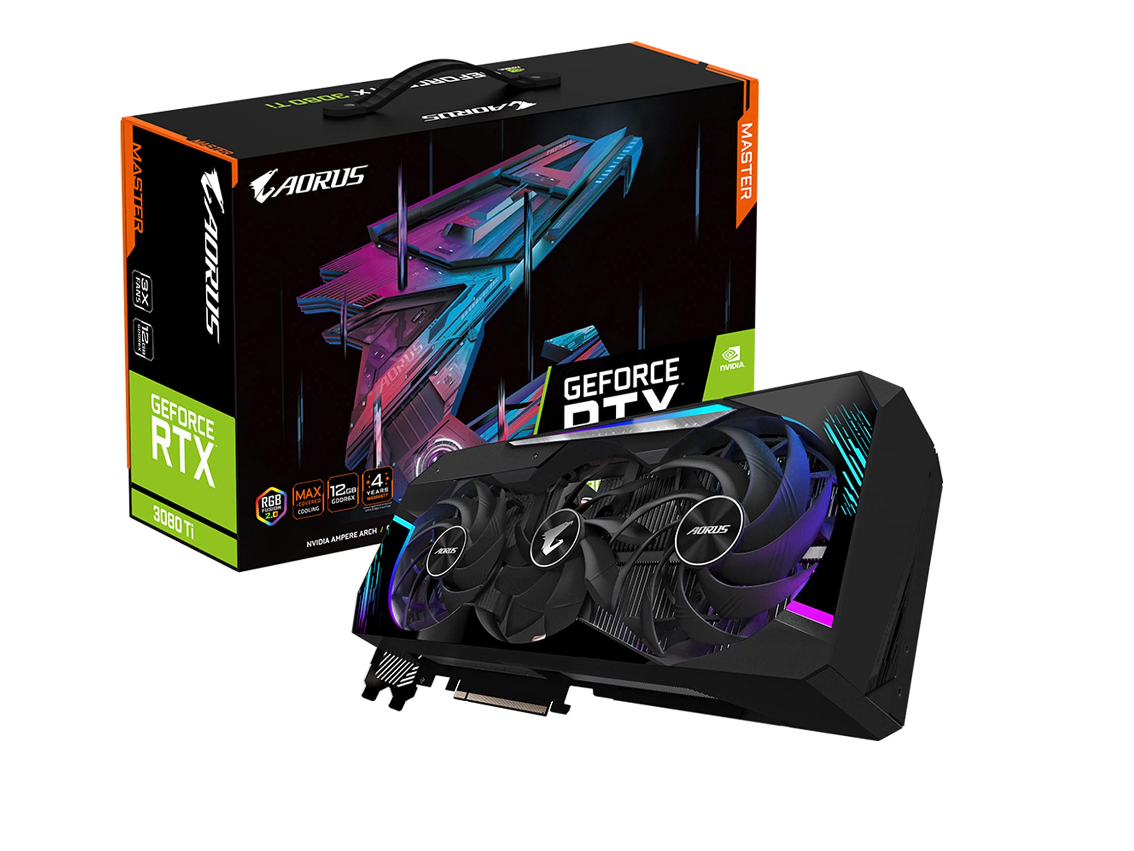 Amazon.com: GIGABYTE AORUS GeForce RTX 3080 Ti Master 12G Graphics