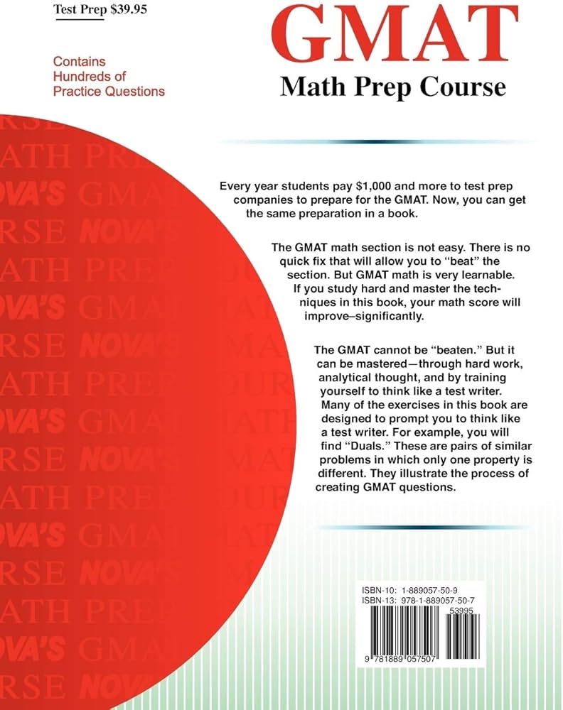 GMAT Math Prep Course: Kolby, Jeff: 9781889057507: Amazon.com: Books