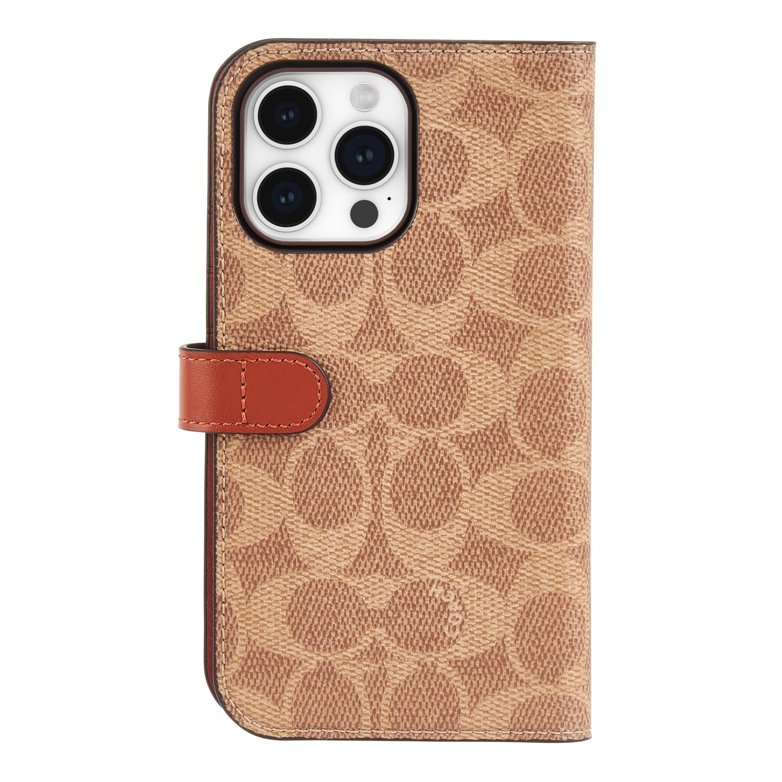 Amazon.co.jp: [Coach] iPhone 15 Pro Max ケース 手帳型 Folio Case