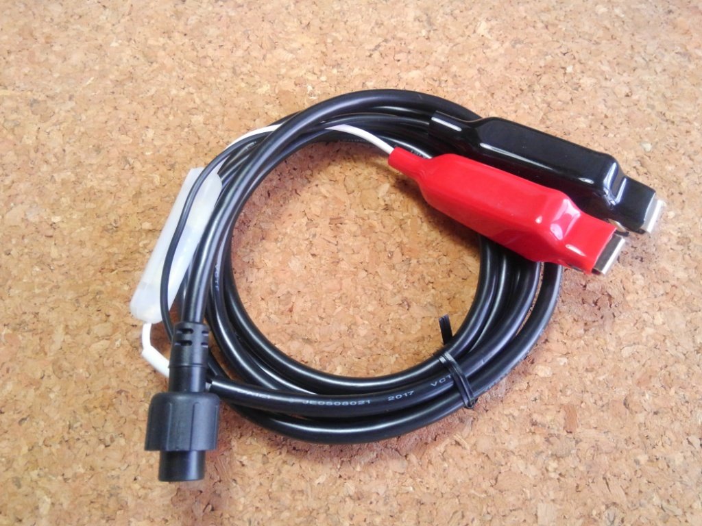 Amazon | HONDEX 魚探用 電源コード DC06 ワニ口クリップ セット（塩水