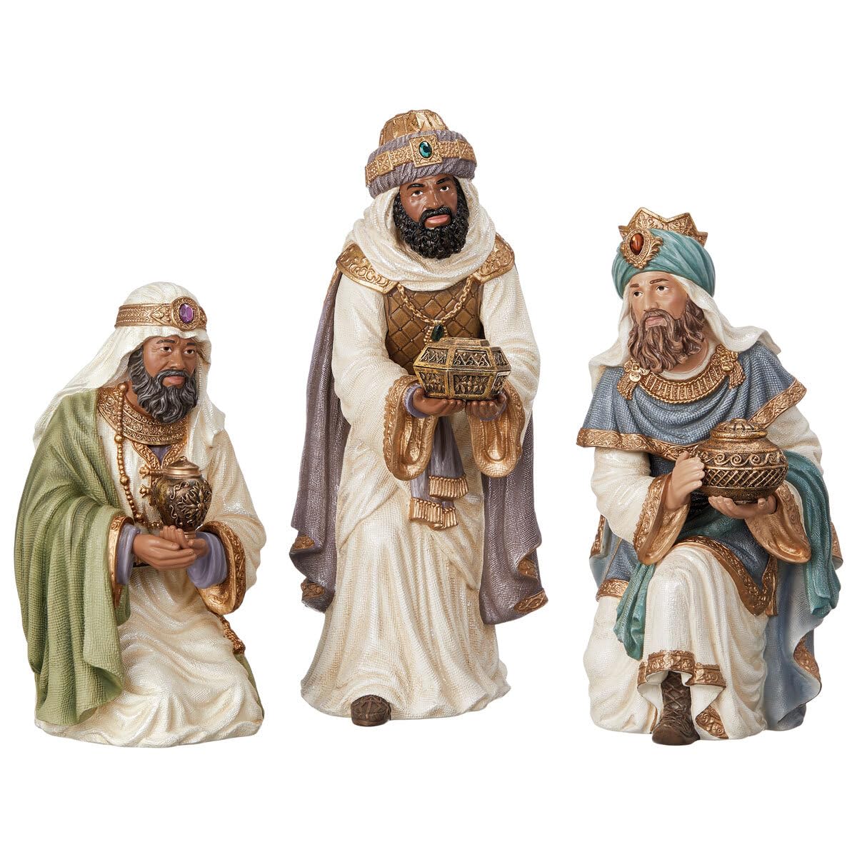 Amazon.com: KIRKLAND Signature Hand-Painted Christmas Nativity 13