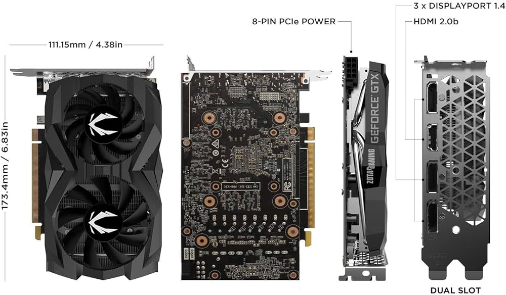 Amazon | ZOTAC Gaming GeForce GTX 1660 Super 6GB GDDR6 192ビット