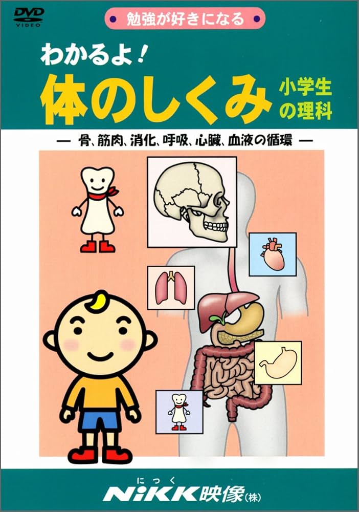 わかるよ! 体のしくみ 小学生の理科 (DVDビデオ) (わかるよ! シリーズ