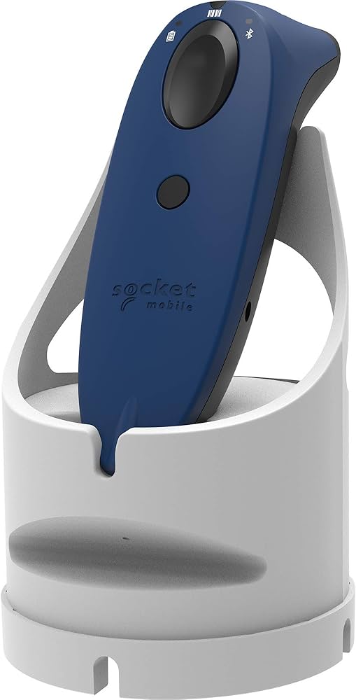 Amazon.co.jp: Bluetooth 1Dバーコードスキャナー（S700:青色) ＋ 充電