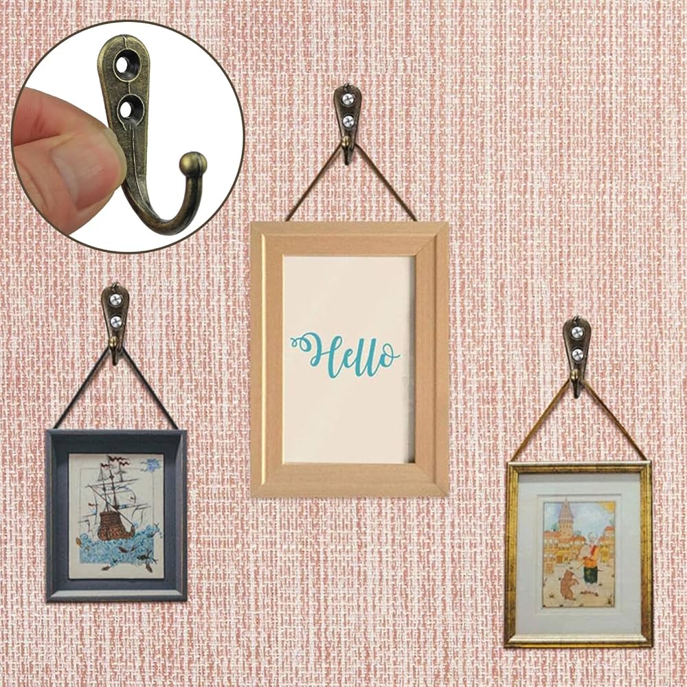 Amazon.co.jp: happykau 壁掛けフック 20個セット 金具 壁付け フック