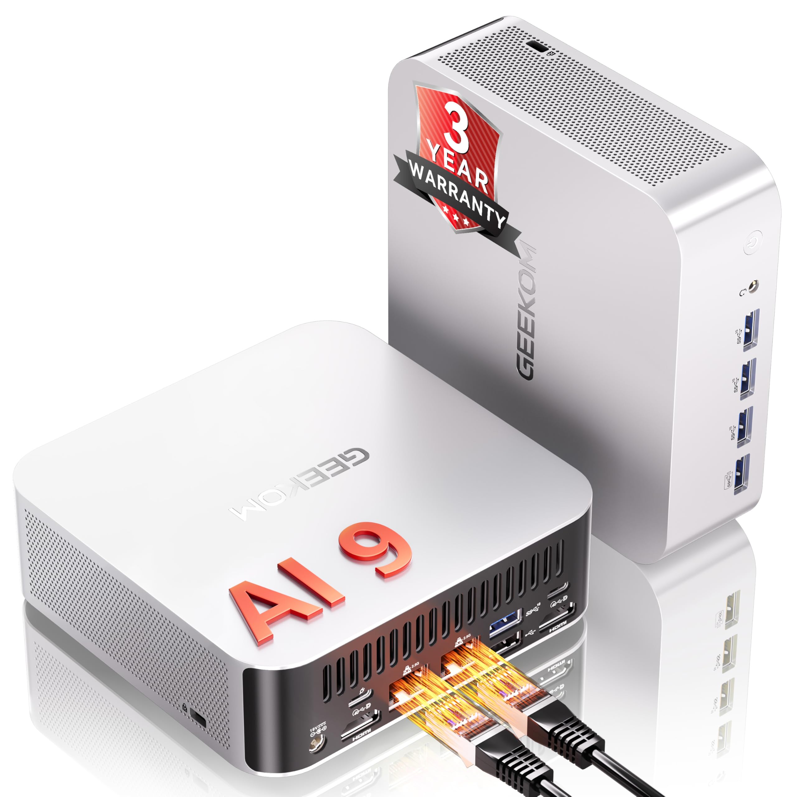 Amazon.com: GEEKOM A9 Max AI Mini PC, with AMD Ryzen AI 9 HX 370