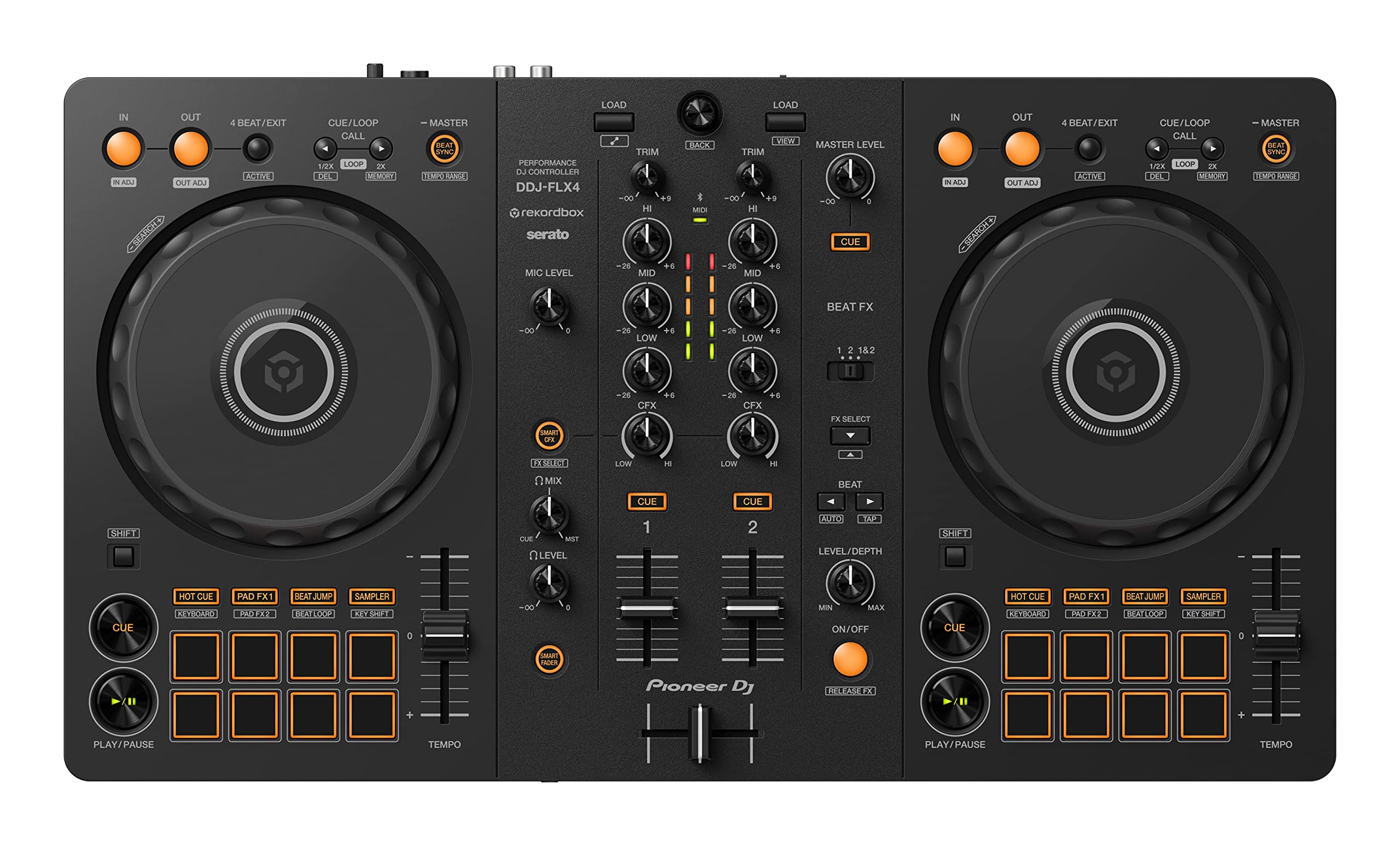 Pioneer DJ DDJ-FLX4 DJ Kontrol Cihazı : Amazon.com.tr: Müzik