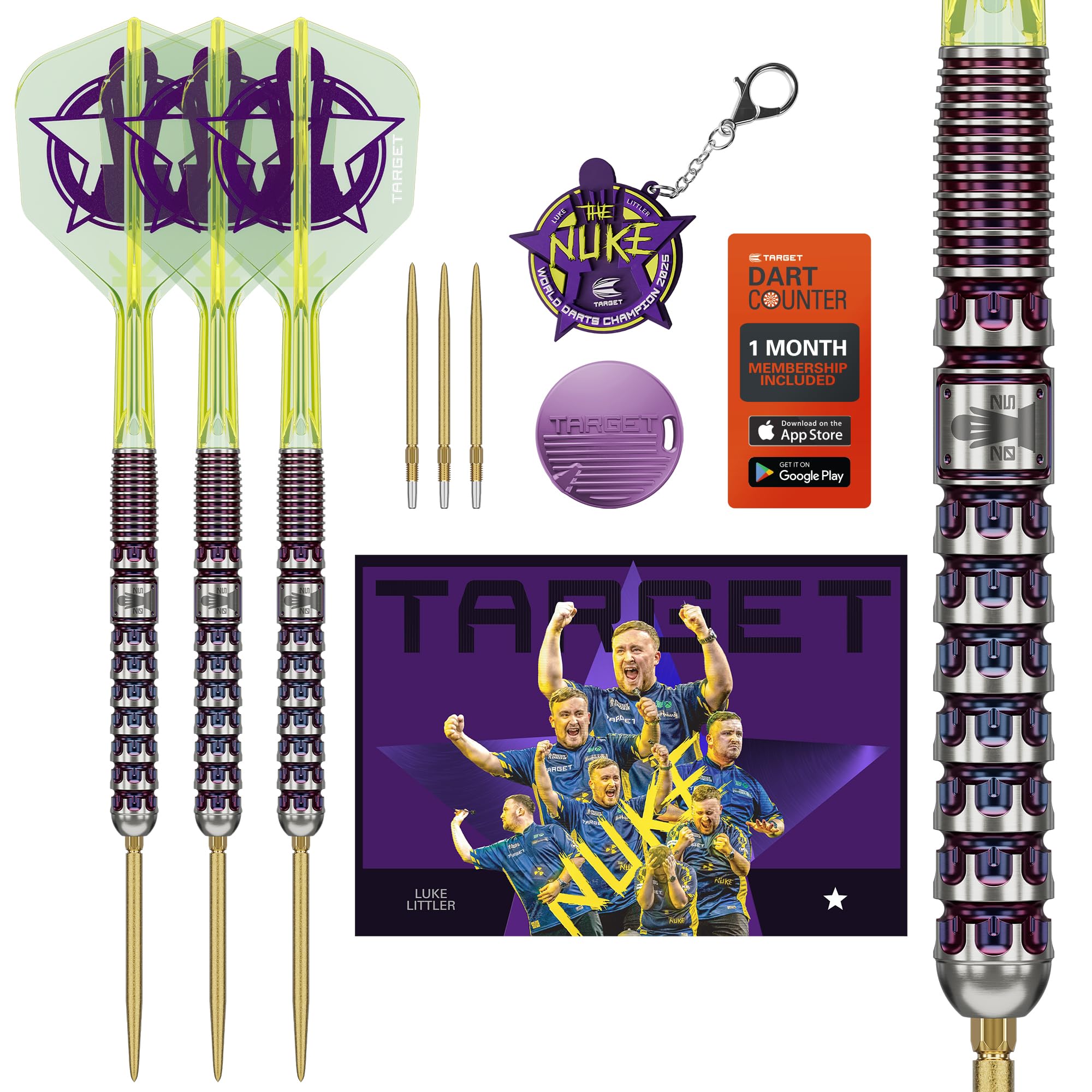 Amazon.co.jp: TARGET Darts（ターゲット ダーツ） LUKE LITTLER WORLD
