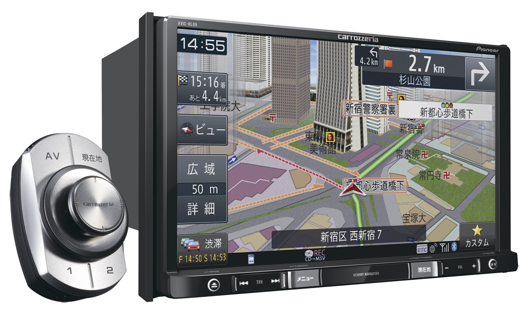 Amazon | Pioneer 楽ナビ AVIC-RL09 AVIC-RL09 | オーディオ一体型ナビ