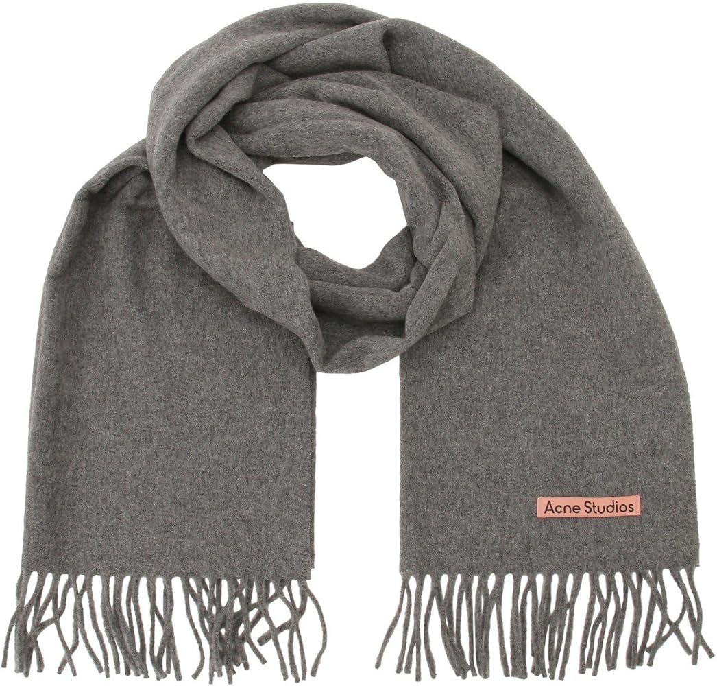 Amazon | [アクネ ストゥディオズ] マフラー フリンジ ウール スカーフ