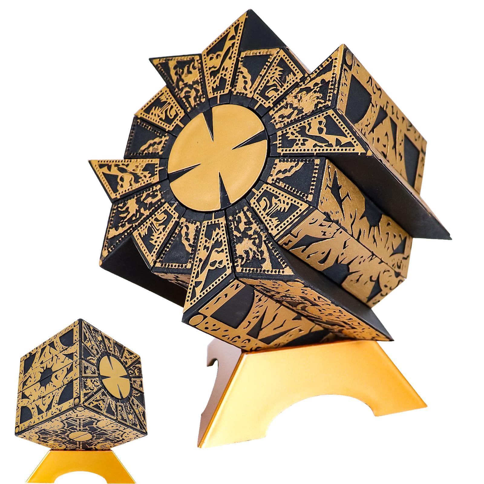 Amazon | Hellraiserパズルボックス機能的、ベース付きラメント構成