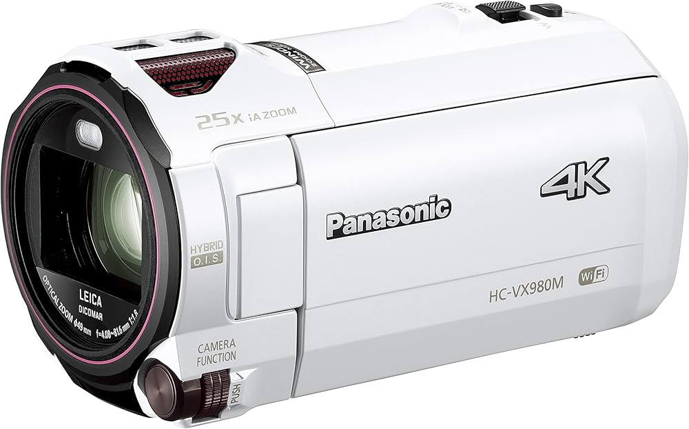Amazon.co.jp: パナソニック デジタル4Kビデオカメラ VX980M 64GB あと
