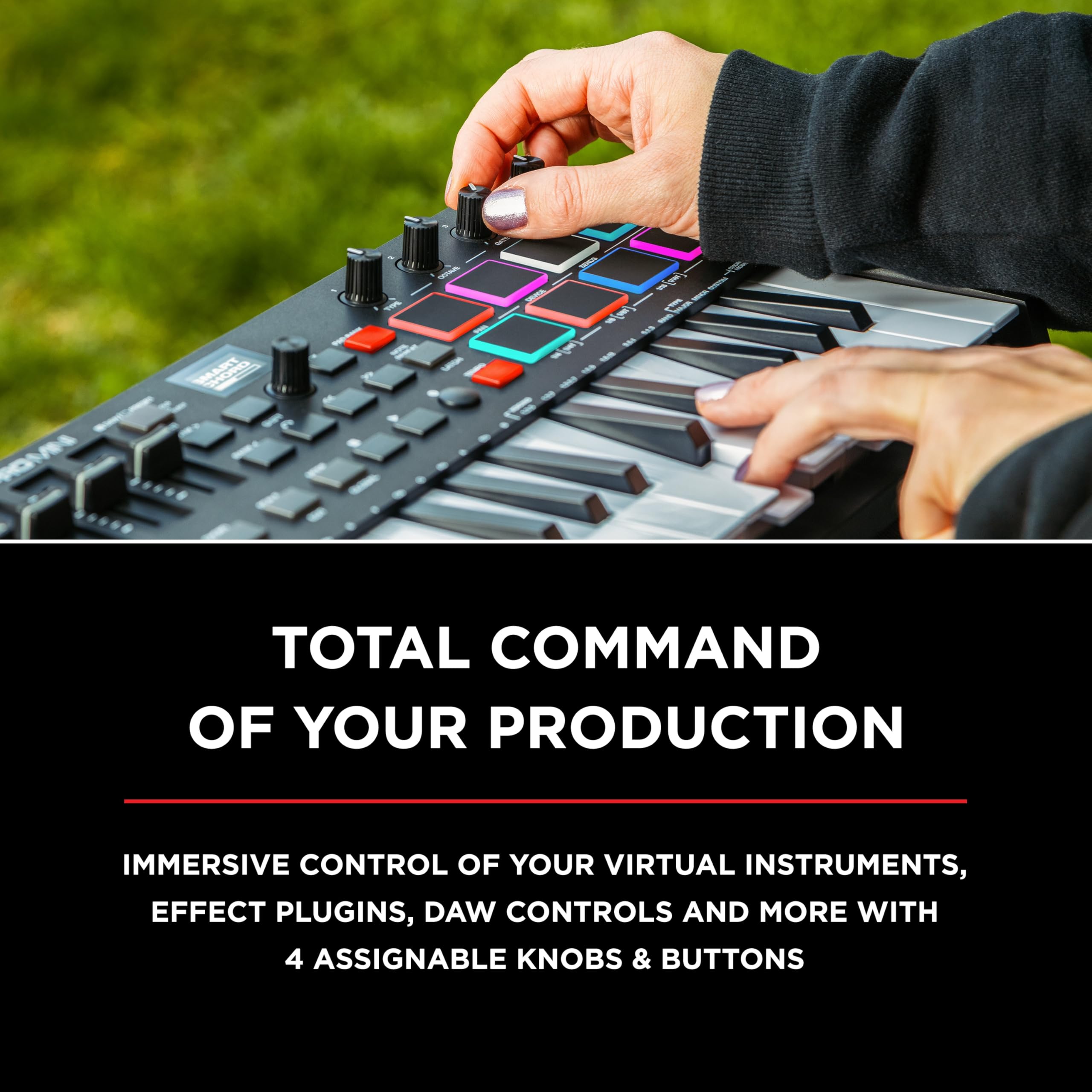 Amazon.com: M-Audio Oxygen Pro Mini 32 Key USB MIDI Keyboard