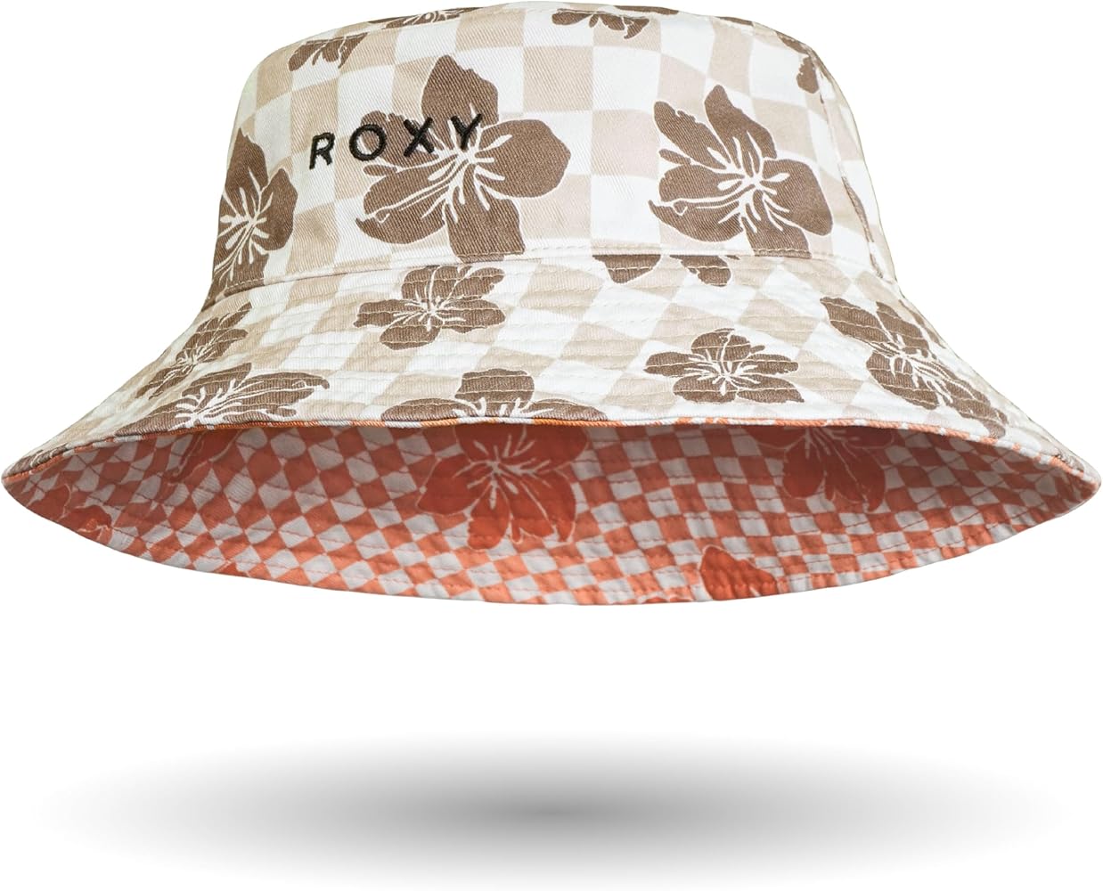 Roxy Women's Jasmine Paradise Reversible Bucket Hat – 100% Cotton
