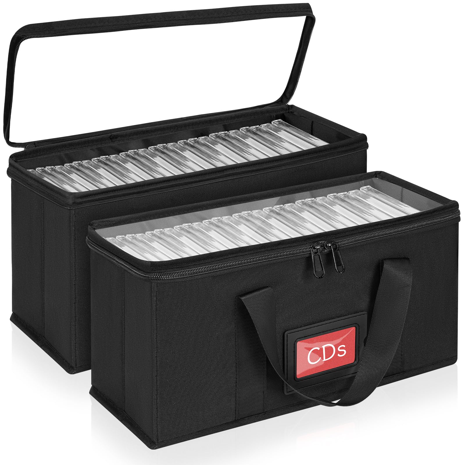 Amazon.com: GYXZ CD Storage Case 2 Pack for CD Storage-13.7