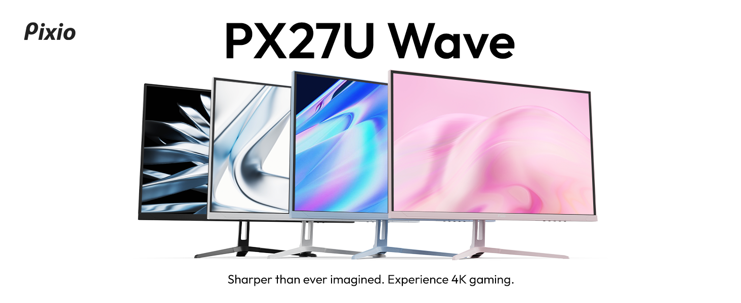Amazon.com: Pixio PX27U Wave 27 inch 160Hz Refresh Rate 4K