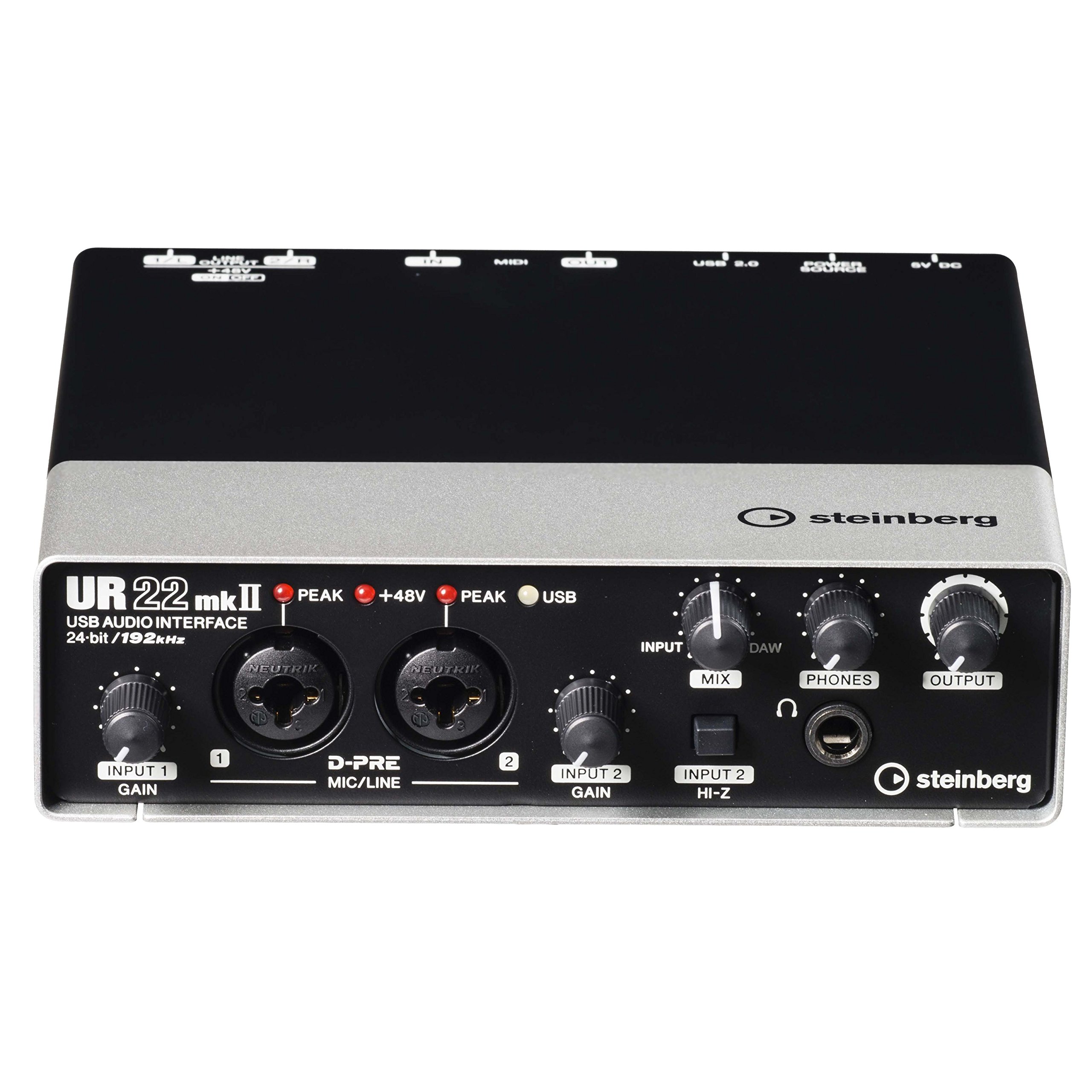 Steinberg UR22 MKII USB Audio Interface with iPad Support : Amazon