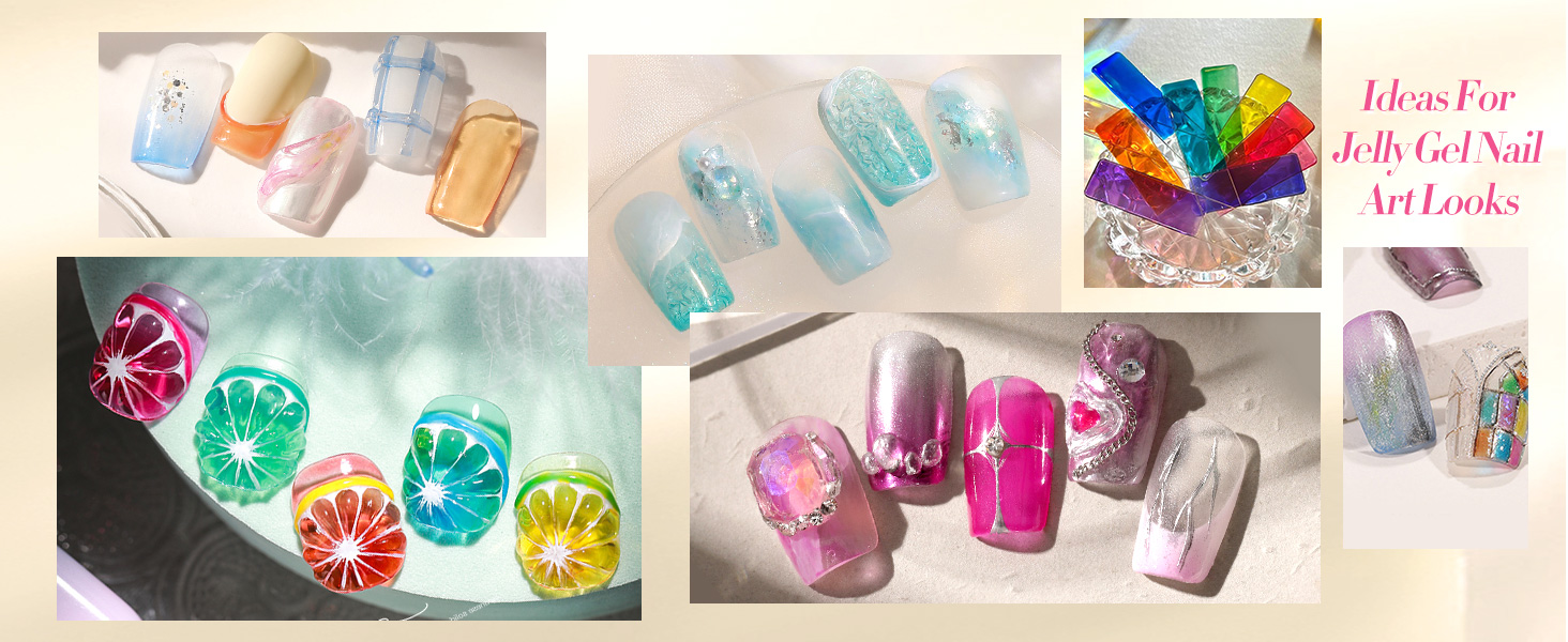 Amazon.co.jp: BORN PRETTY ジェルネイル カラージェル 透き通る透明感