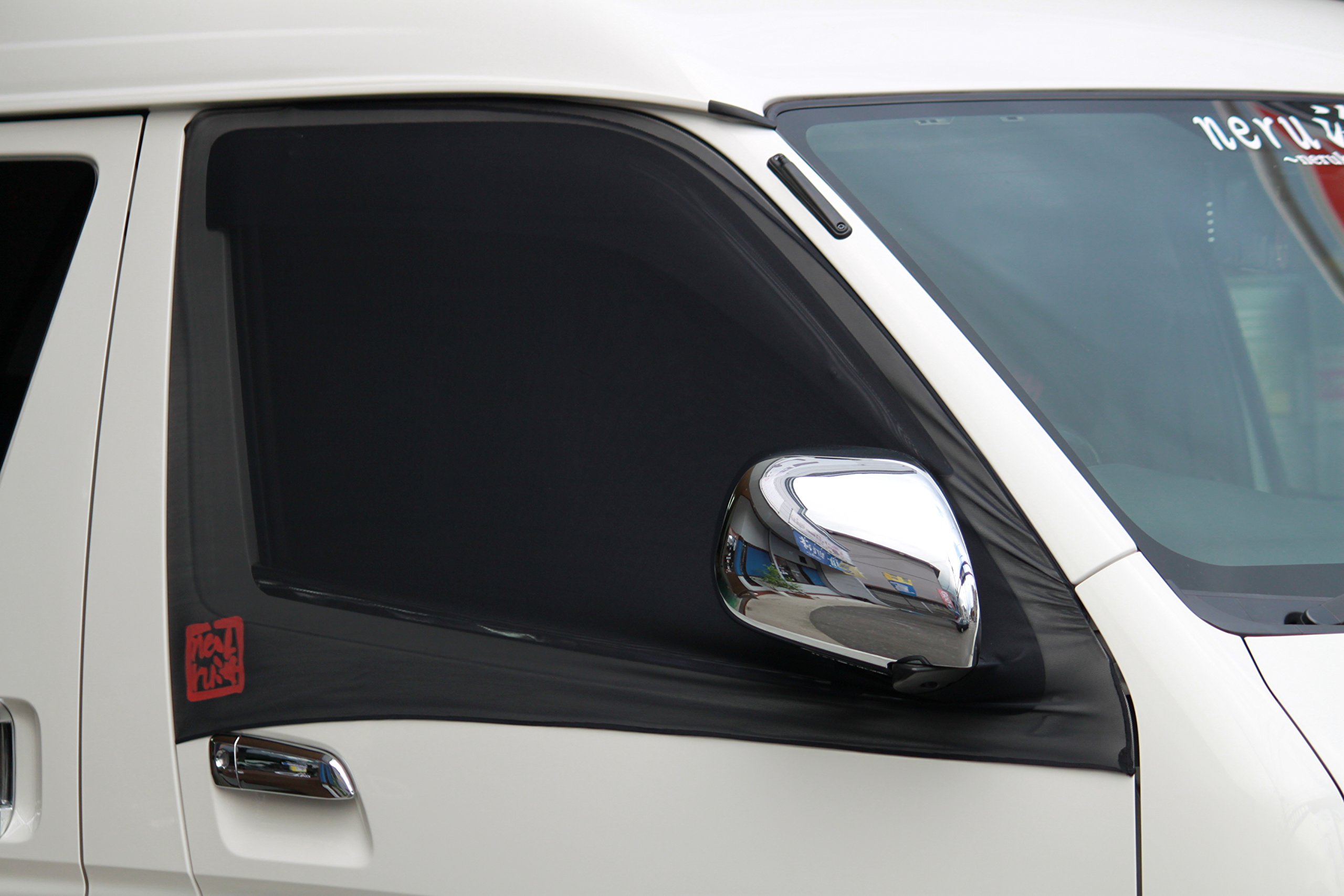 Amazon｜neru海 200系ハイエース 蚊帳（かや）3点セット ワイドボディ