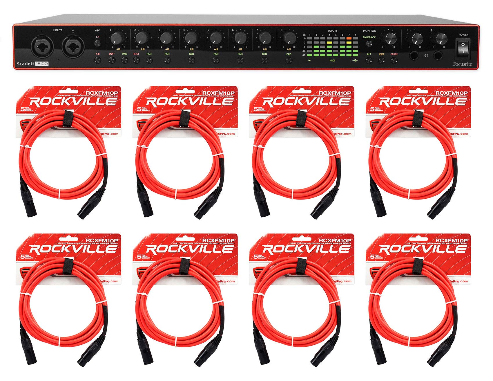 Amazon.co.jp: Focusrite Scarlett 18i20 第3世代 18インチ、20出力USB