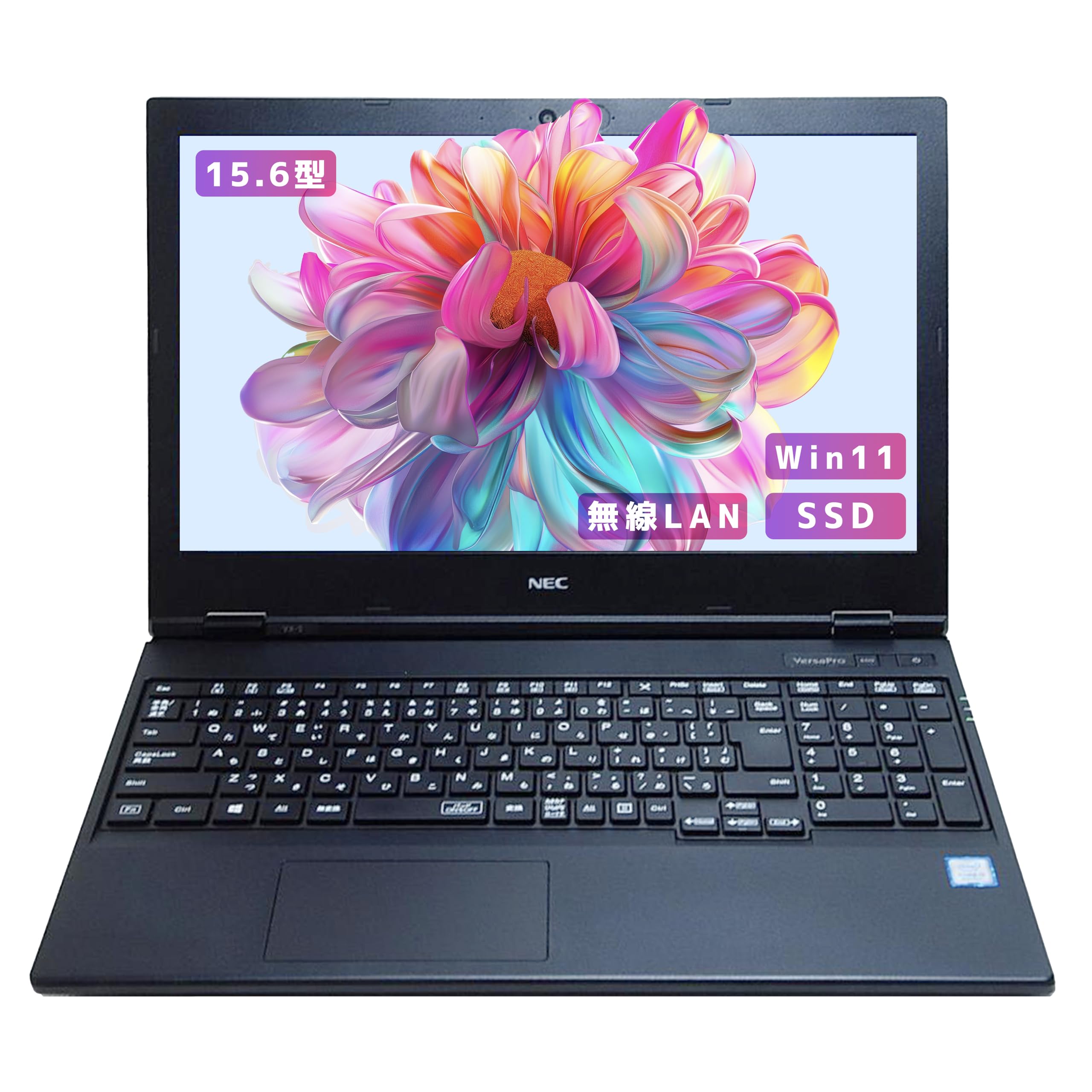 すぐに使える NECノートパソコン Windows11 大容量で音楽や写真保存に