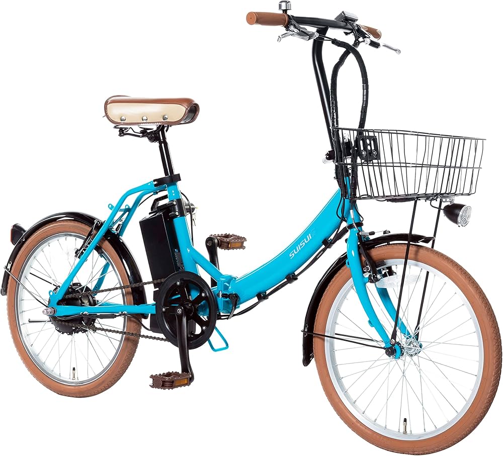 Amazon | kaihou BM-AES200 SUISUI Fleur [折り畳み式電動自転車 (20