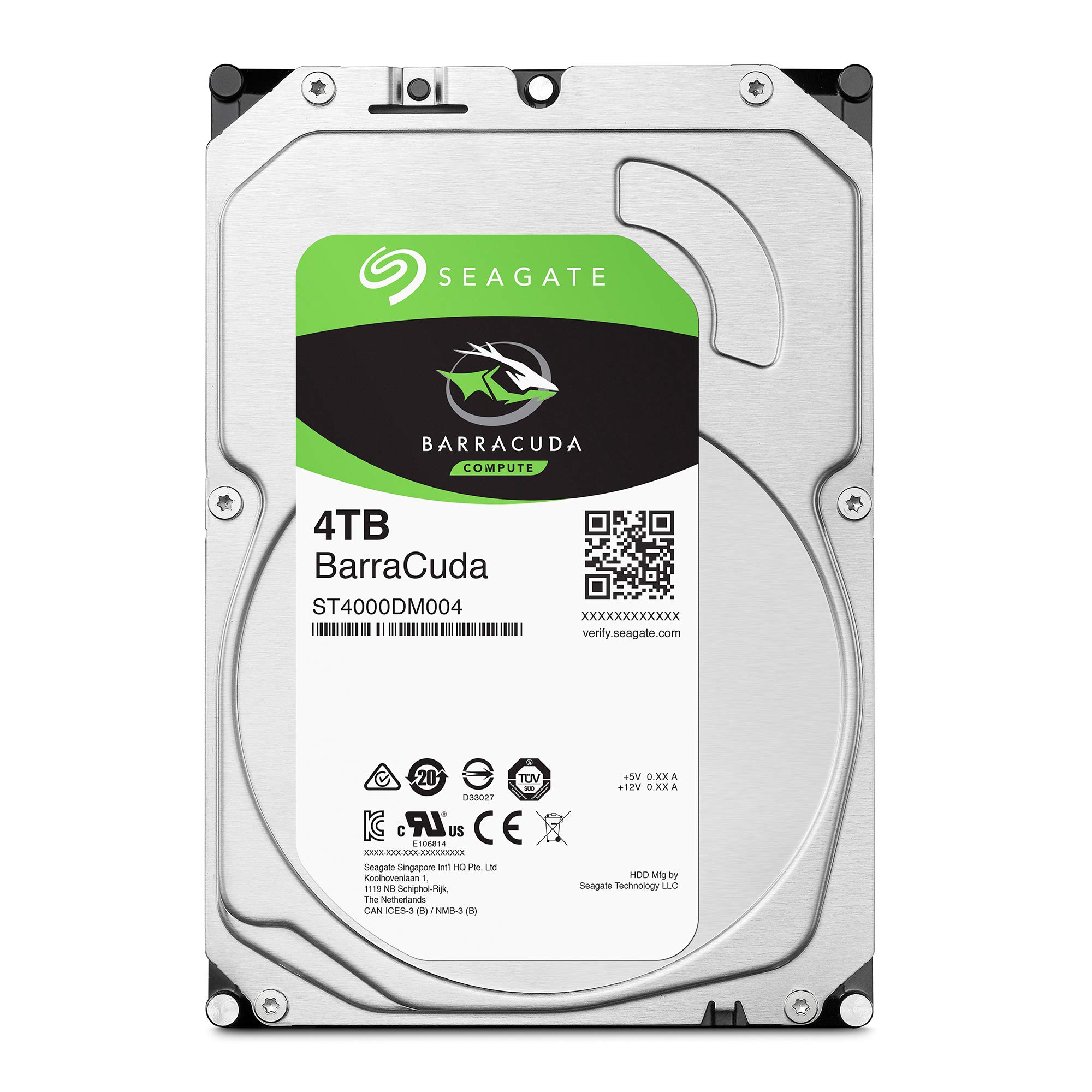 Amazon.com: Seagate BarraCuda 4TB Internal Hard Drive HDD – 3.5