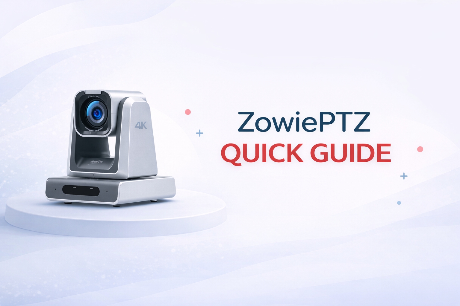 Amazon.com: zowietek 4K PTZ Camera(Native NDI|HX3), ZowiePTZ, Ergo