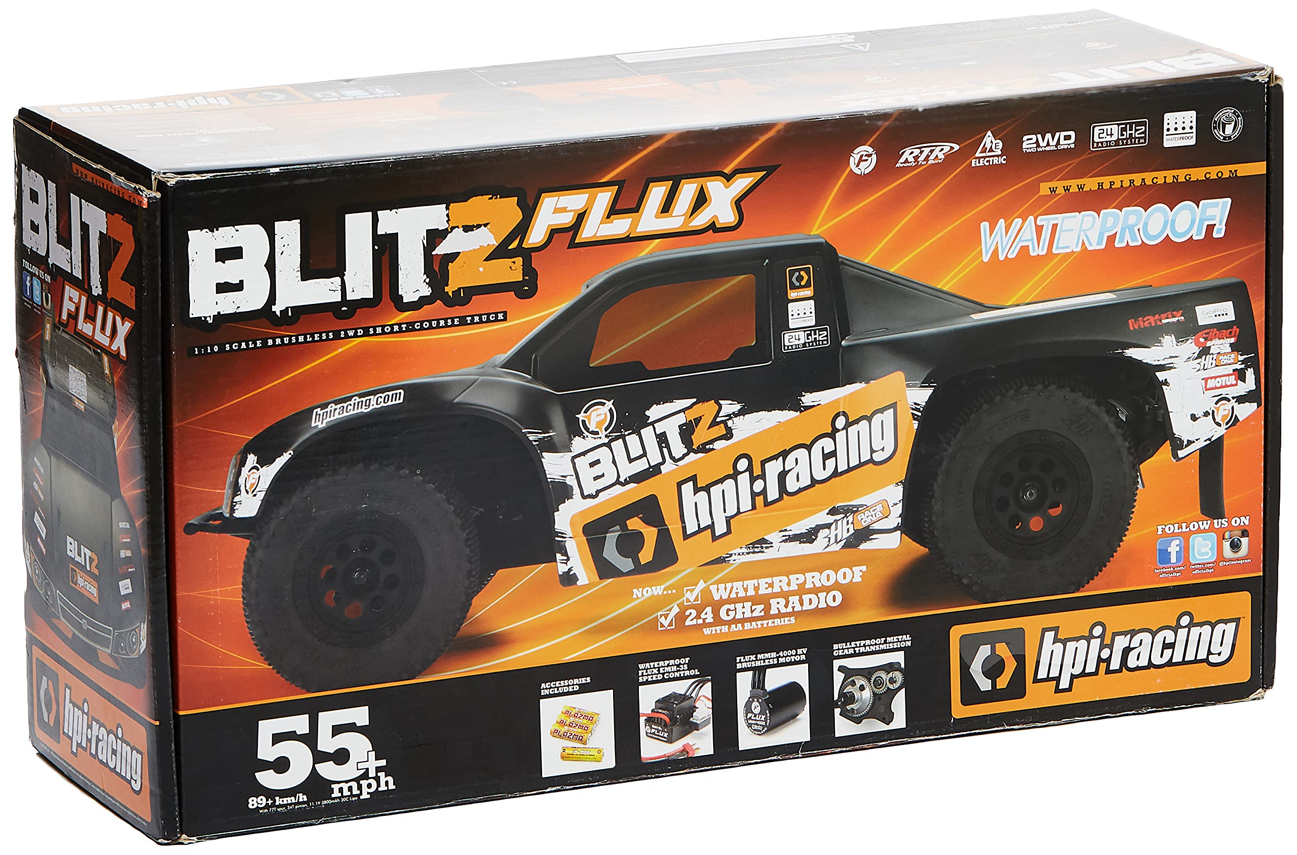 HPI Blitz Flux 1/10 Scale 109326: Buy Online at Best Price in UAE