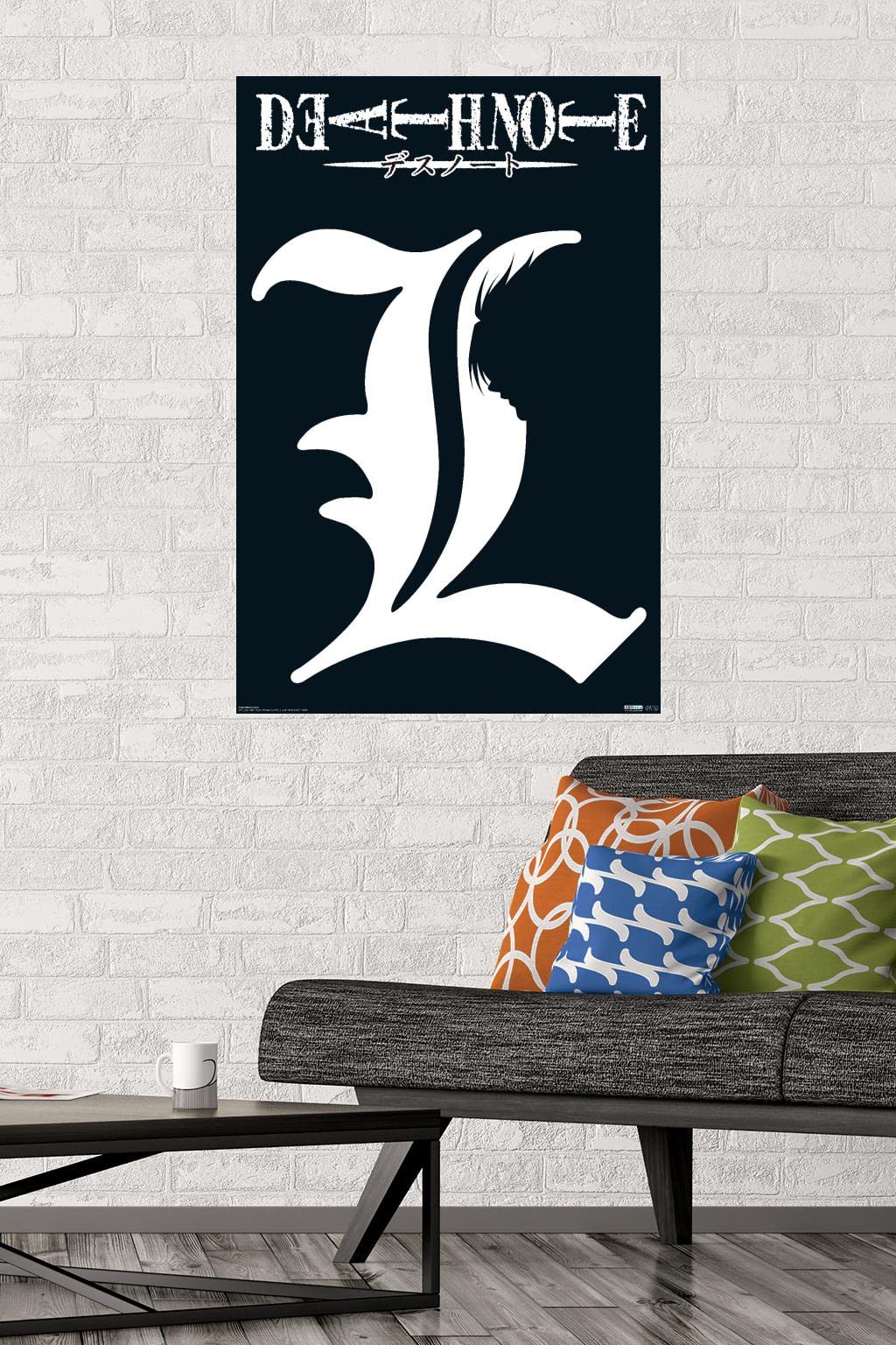Amazon.co.jp: Death Note - L Symbol Wall Poster : ホーム＆キッチン