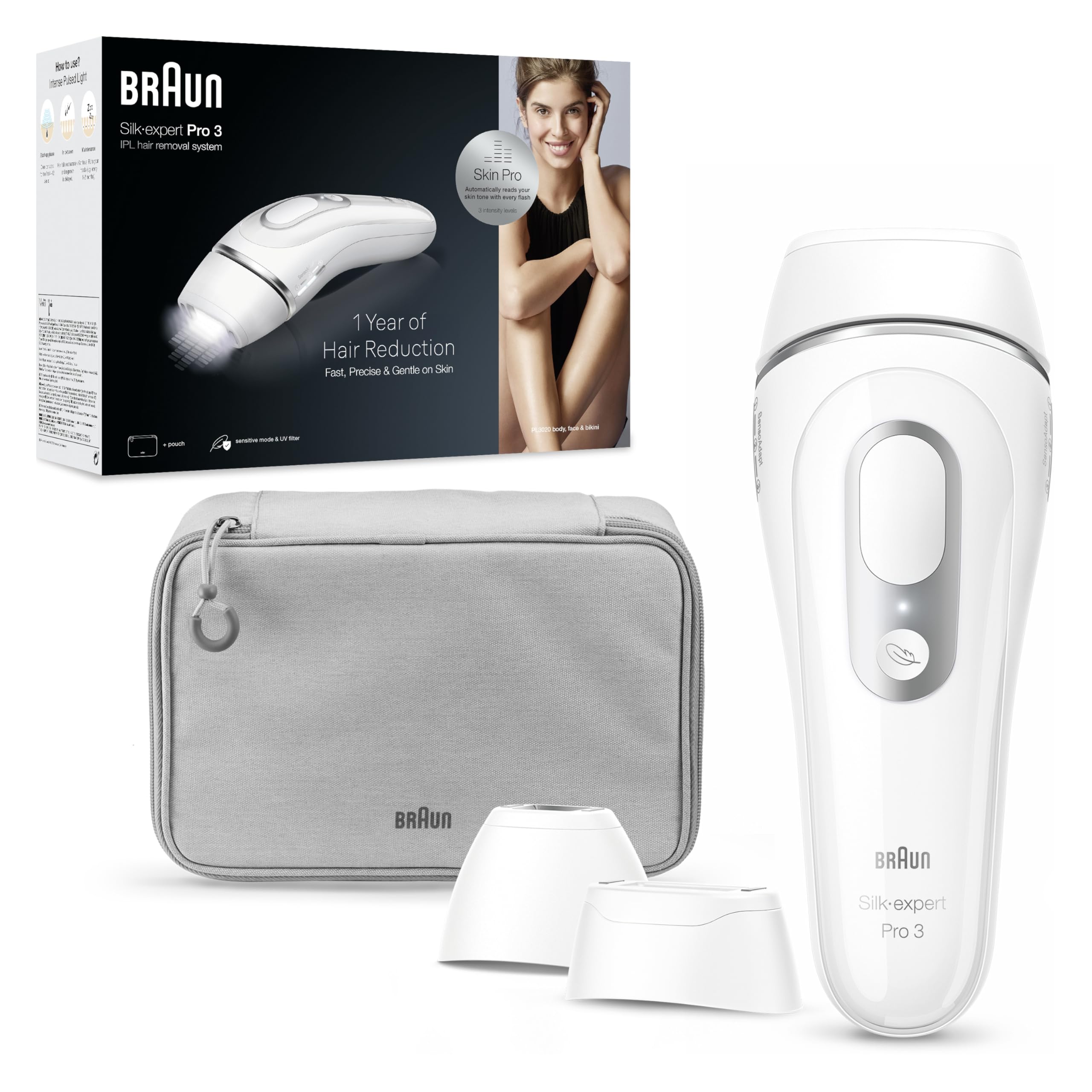 Amazon.com: Braun IPL Long-Lasting Hair Removal System for Women