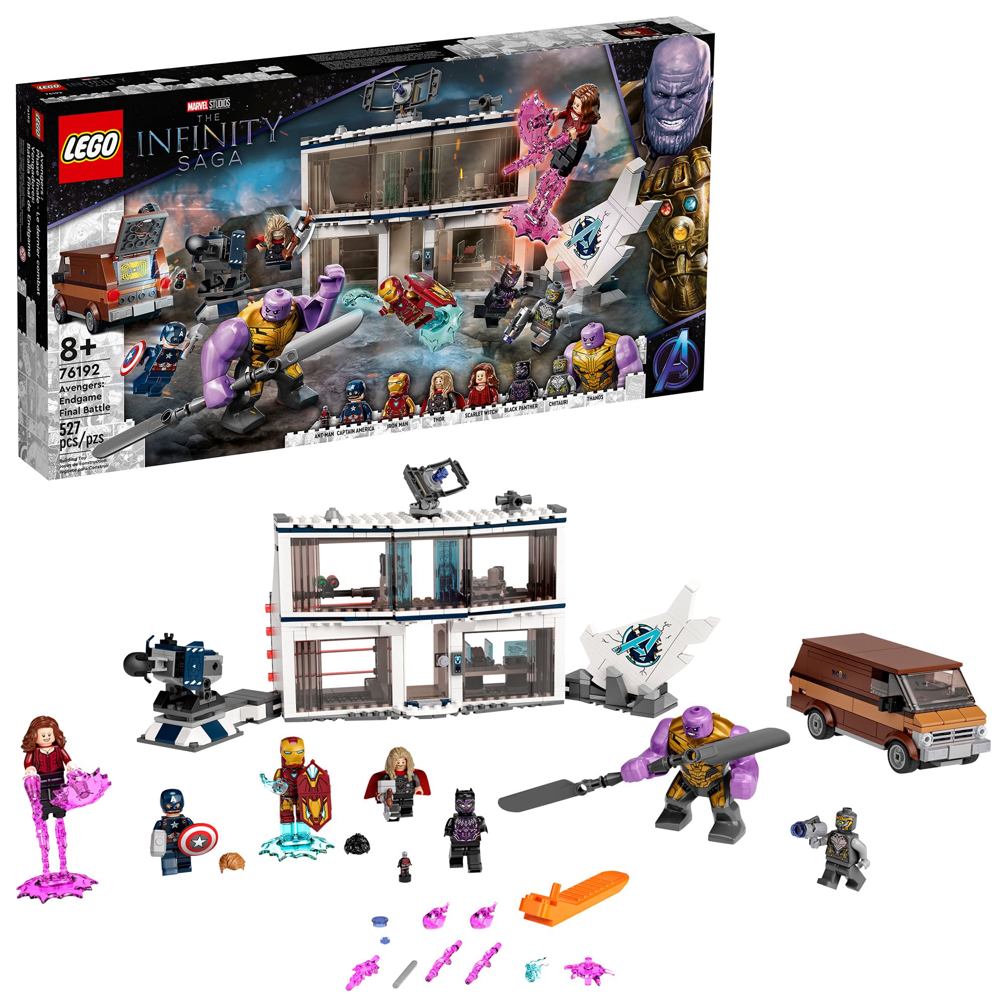 Amazon.com: LEGO Marvel Avengers: Endgame Final Battle 76192