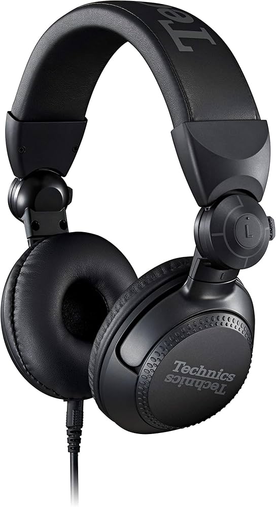 Technics EAH-DJ1200 Closed Back DJ Headphones (Black) : Amazon.in