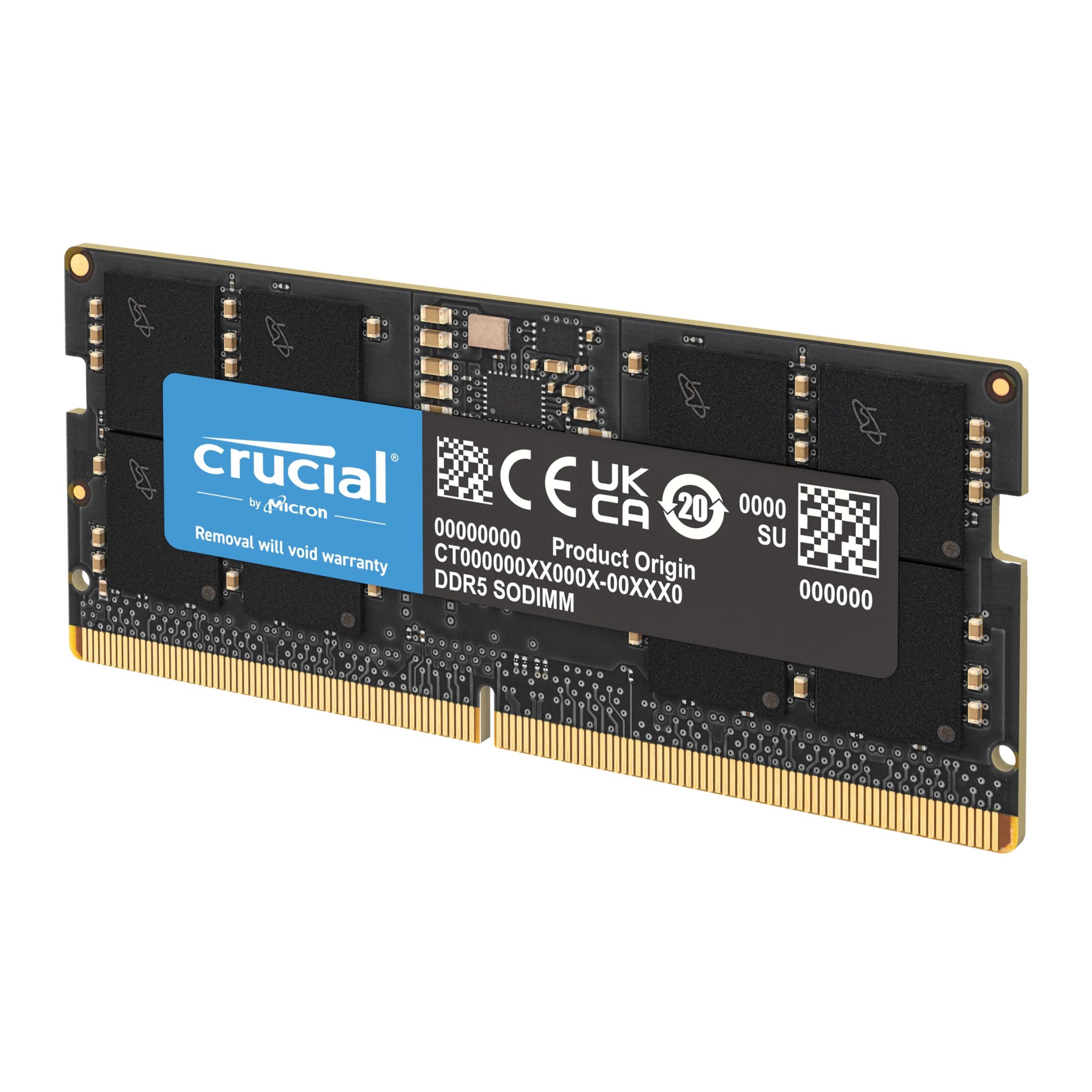 Amazon.co.jp: Crucial RAM 8GB DDR5 5200MT/s (または4800MT/s