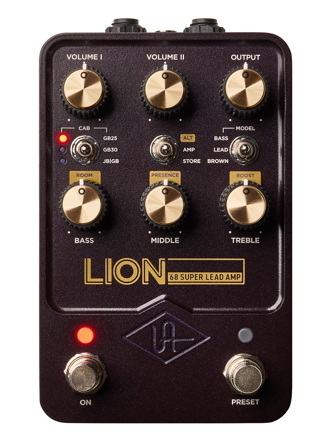 Amazon.com: Universal Audio Lion 68 Super Lead Amp Pedal : Musical