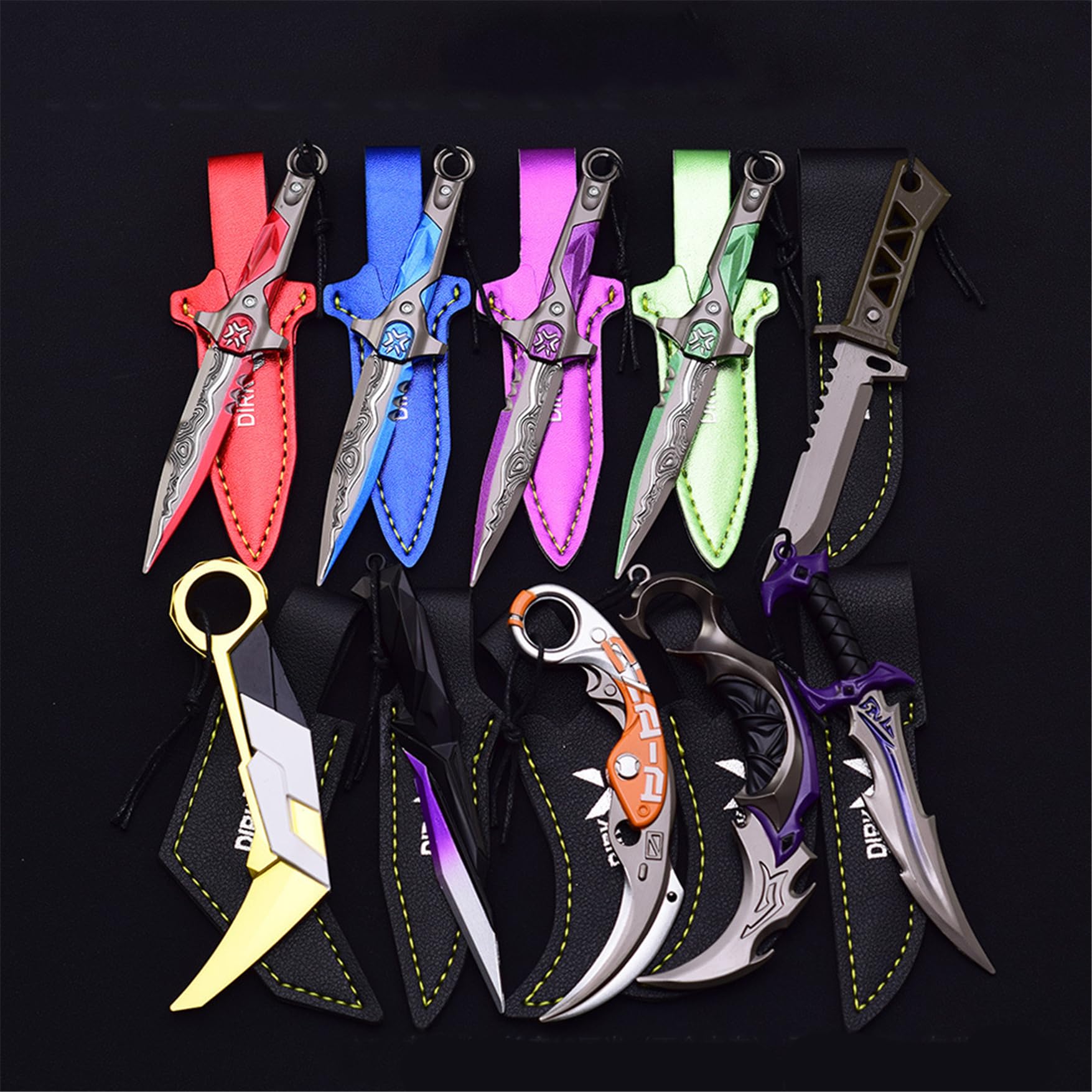 Amazon.co.jp: Wanqian ミニチュア ゼノハンター ナイフ ヴァロラント