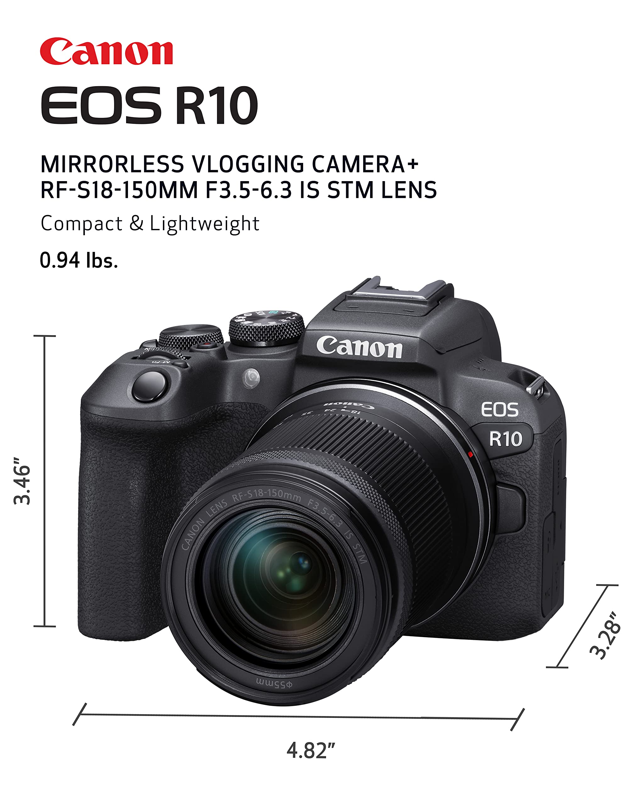 Amazon | Canon キヤノン ミラーレス一眼 ビデオログカメラ EOS R10 RF