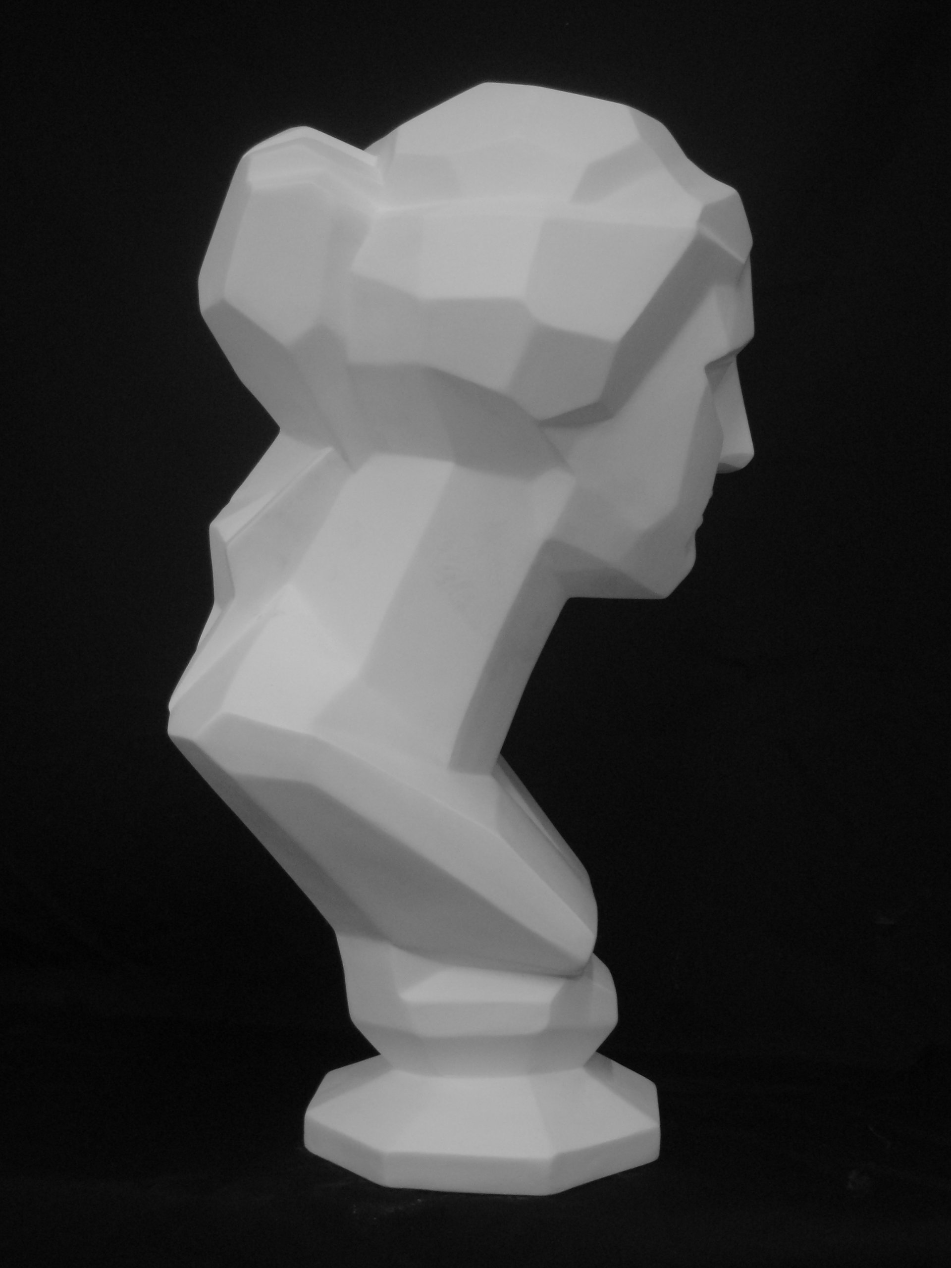 Amazon.co.jp: 石膏像 K－161 ミロ島ヴィーナス胸像（角） H