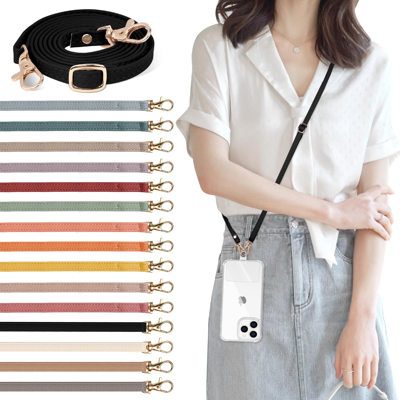 Amazon.co.jp: [Mavanda] スマホ ショルダーストラップ 肩紐 携帯