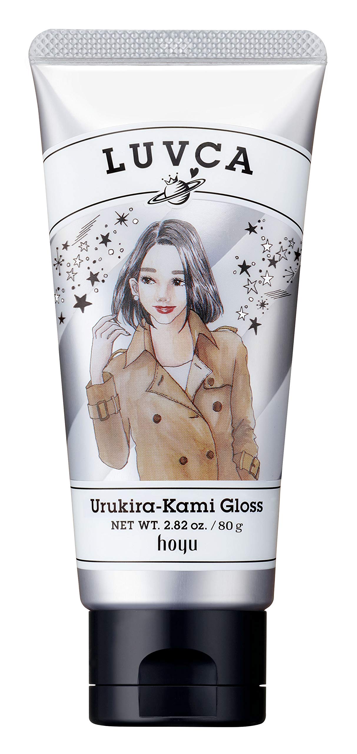 Amazon | ラブカ うるキラ髪グロス 80g | LUVCA(ラブカ) | ヘア