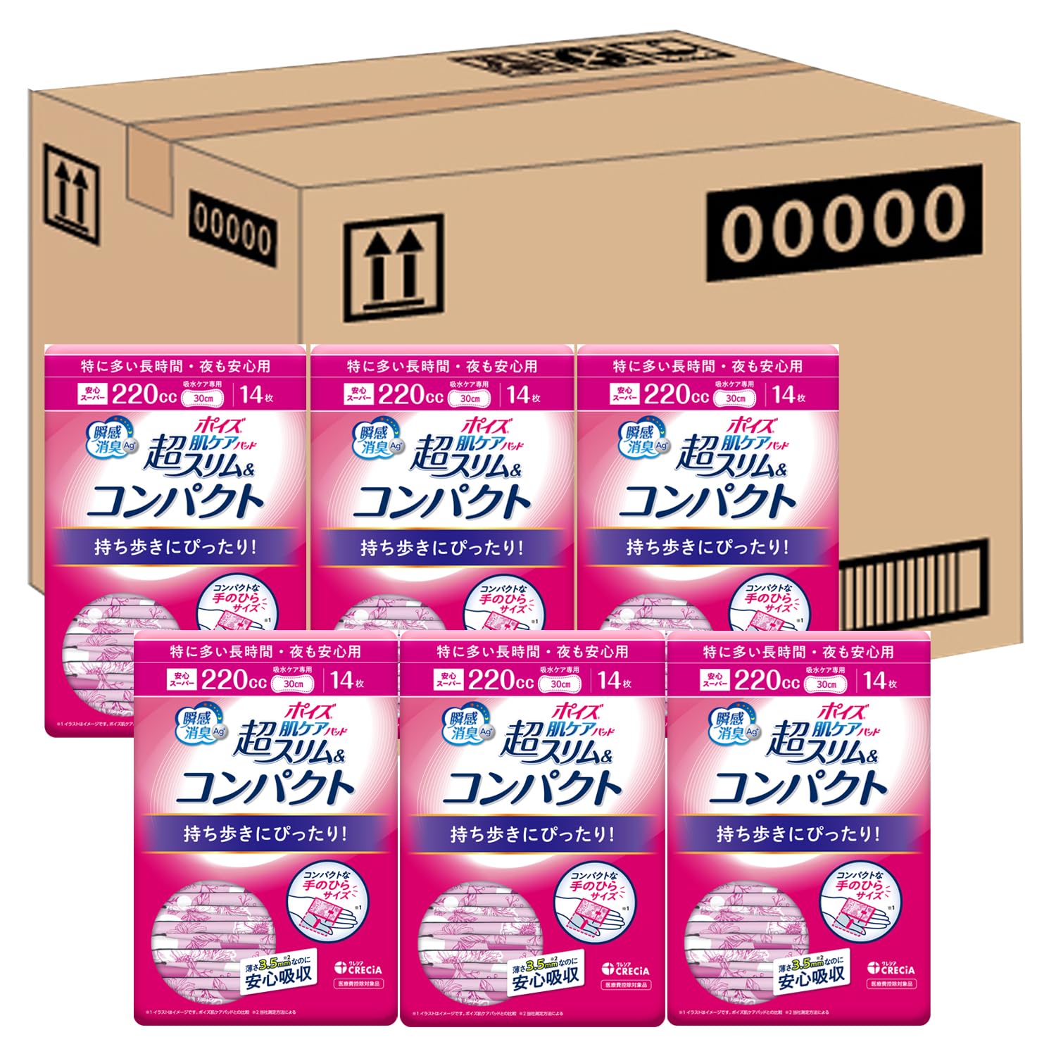 Amazon | ポイズ 【ケース販売】 肌ケアパッド 超スリム&コンパクト