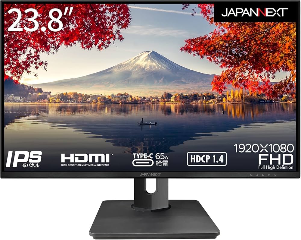Amazon.co.jp: JAPANNEXT 23.8インチ モニター フルHD 1920x1080解像度