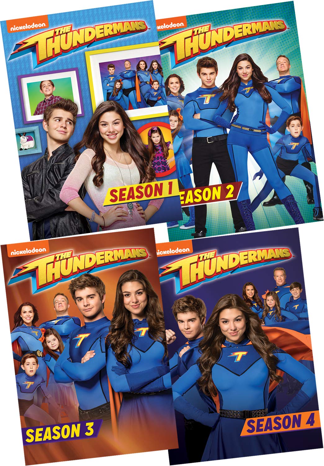 The Thundermans Season 1 to 4 Bundle 810044716337| eBay