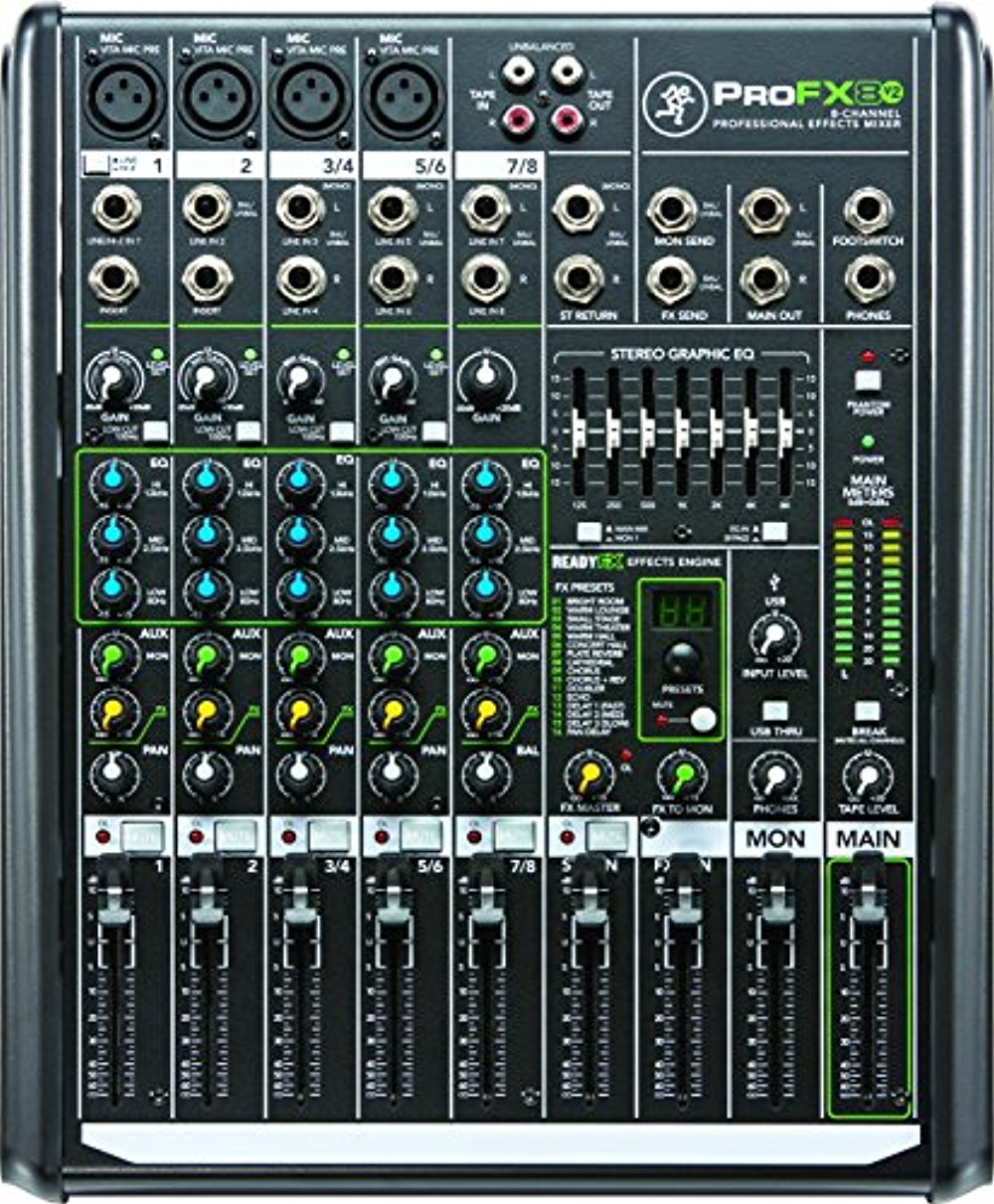 Amazon | MACKIE マッキー プロフェッショナルエフェクト搭載ミキサー