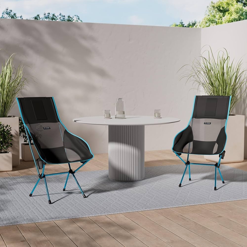 Amazon.com : Helinox Savanna High-Back Collapsible Camp Chair